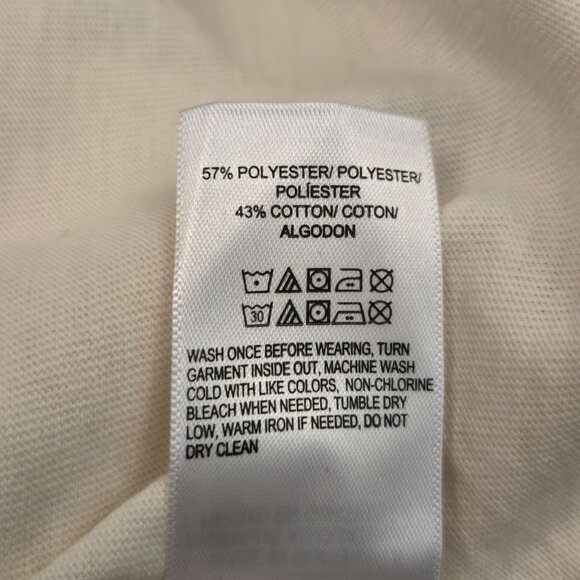 Lucky Brand Womens Coca Cola Santa Snow Crew Neck T-Shirt L White Holidays NWT - Picture 10 of 10